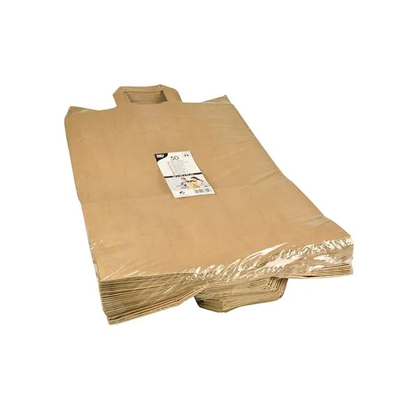 Papstar Papiertüten mit Tragegriff